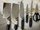 狂鯊德國(guó)進(jìn)口刀具套裝廚房組合家用全套廚具鍛打菜刀菜板二合一整套刀 【機(jī)械重工錘煉】狂鯊男款七件套 曬單實(shí)拍圖