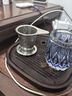 言殊304不銹鋼茶漏過(guò)濾器公道杯茶葉過(guò)濾網(wǎng)茶濾 茶具配件 錐形單耳茶漏帶墊（言殊） 曬單實(shí)拍圖