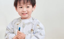 ibaby/英倫寶貝兒童反穿衣長袖罩衣防水防水寶寶圍兜吃飯飯兜 曬單實拍圖