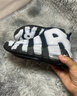 NIKE耐克正品 AIR MORE UPTEMPO (GS) 兒童復(fù)古籃球鞋高幫運(yùn)動(dòng)鞋 DQ6200-001 36 曬單實(shí)拍圖