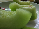 【上海南匯直發(fā)】玉菇甜瓜青皮綠肉香瓜綠寶冰激凌小甜瓜玉茹蜜瓜 上海南匯直發(fā) 5斤 精品大果（2只）不甜包賠 曬單實(shí)拍圖
