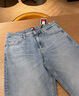 TOMMY JEANS25秋冬男裝美式復(fù)古磨白淺藍色水洗微彈寬松錐形牛仔褲20979 牛仔淺藍1AB 32 曬單實拍圖