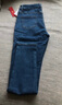 浪莎牛仔褲女春秋薄款緊身小腳褲顯高顯瘦自然腰彈力修身鉛筆褲褲子女 曬單實(shí)拍圖