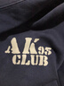 AKSERIES AK男裝輕復古系列全棉開(kāi)衫插肩袖合體版休閑衛衣男2005357易穿搭 藏藍 M 曬單實(shí)拍圖
