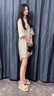 百麗踏韓版公主假日涼鞋女夏季2025新款蝴蝶結(jié)厚底仙女風(fēng)配裙子羅馬鞋 米白色【升級(jí)款】 37 曬單實(shí)拍圖