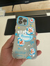 形物【哆啦A夢(mèng)正版授權(quán)】適用蘋(píng)果15promax手機(jī)殼 iPhone15ProMax保護(hù)套 潮牌卡通創(chuàng)意防摔男女款-透明 曬單實(shí)拍圖
