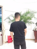 誠景冰絲涼感莫代爾純色圓領短袖T恤男夏季透氣速干白色體恤打底衫薄I 杏色 L 曬單實拍圖