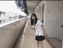 沐霓臺(tái)灣校服套裝附中學(xué)生jk制服白襯衫風(fēng)琴褶高中學(xué)院風(fēng)畢業(yè)班服夏季 寬松短袖+黑短裙+領(lǐng)繩M95-115斤 曬單實(shí)拍圖