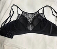 JERRIE MOCK法式內衣女夏季超薄純欲蕾絲美背文胸罩大胸顯小細肩帶無(wú)鋼圈bra黑色文胸【超薄透氣0.1cm】75B AC/34ABC【超薄透氣0.1cm】 曬單實(shí)拍圖