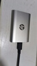 HP惠普 120G 移動(dòng)固態(tài)硬盤(pán)P500（PSSD）USB3.2 ssd Type-C高速傳輸 超薄時(shí)尚 手機直連 銀色 曬單實(shí)拍圖
