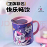 格非爾小馬寶莉兒童水杯家用帶刻度不銹鋼牛奶杯女幼兒園寶寶專用喝水杯 【小馬寶莉】紫悅-帶刻度 300ml 曬單實(shí)拍圖