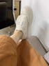 回力瑞孕婦鞋子春防滑孕期一腳蹬腳腫水腫鞋軟底不累腳透氣網(wǎng)面小白鞋女 米白色 【順豐發(fā)貨】 36 曬單實(shí)拍圖