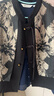 絲柏舍提花馬夾2026春裝新款女裝新中式復古寬松款單排扣馬甲 曬單實(shí)拍圖