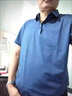 恒源祥高端桑蠶絲短袖t恤男士2025夏季新款中年寬松大碼無(wú)痕抗皺上衣服 9600藍色 2XL 推薦150-165斤 曬單實(shí)拍圖