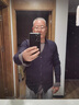 超薄款男士羊··毛衫v領春秋開口羊毛衣爸爸裝外搭針織開衫長袖毛線衣 中灰色【有口袋】 175/L (合適140-160斤穿) 曬單實拍圖