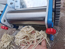 手搖面條機手動(dòng)家用壓面機小型多功能餃子皮機搟面機不銹鋼壓面條 手搖把（3毫米面刀） 鐵輥鐵刀 曬單實(shí)拍圖