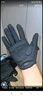 洛克兄弟騎行手套全指公路山地自行車(chē)手套長(cháng)指男女春夏季觸屏手套 黑色 XL 曬單實(shí)拍圖