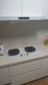 慧曼（HUMANTOUCH）【國補】抽油煙機頂吸24m3大吸力智能家用 油煙機 吸油煙機 煙灶聯(lián)動 【新款頂吸煙機】白/黑 曬單實拍圖