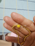金至尊黃金轉(zhuǎn)運(yùn)珠平安喜樂(lè)5D硬足金吉祥如意串珠送禮七夕禮物定價(jià) 曬單實(shí)拍圖