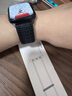 適用蘋(píng)果手表表帶耐克applewatch10 11 9 8尼龍nike回環(huán)Ultra表帶 【NK黑配藍色】表帶 【41mm】Series7/8/9 曬單實(shí)拍圖