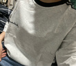 妙奕嘉短袖t恤女新款潮流純棉夏季女裝寬松半袖正肩高顏值上衣長款白色 三條杠胸前字母短袖 M 曬單實拍圖