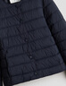 H&M男裝2025年夏季新款圓領(lǐng)修身夾薄棉外套1259624 海軍藍 145cm 145/72 (10-11Y) 曬單實拍圖