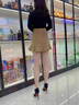 藍晨語依淺口尖頭高跟鞋女2025年春季新款優(yōu)雅魔術(shù)貼水鉆中空細跟單鞋 黑色 8cm 37 (235mm) 曬單實拍圖
