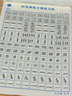 六品堂行楷字帖練字帖成人大學(xué)生行書練字帖硬筆書法女生字體鋼筆臨摹寫字帖控筆訓(xùn)練初中生高中生練字本 【基礎(chǔ)款】訓(xùn)練紙全套10本，每本20頁(yè) 曬單實(shí)拍圖
