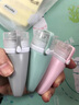 JCZS硅膠旅行分裝瓶袋沐浴露洗發(fā)水乳液化妝品旅游出差空瓶子洗漱套裝 【60ml】3個(gè)裝-混色-送收納袋 曬單實(shí)拍圖