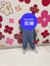 喜雅萌兒童早秋衣連體褲潮酷男童牛仔棉連體衣春秋寶寶爬服女兒童工裝 牛仔連體款 標碼15建議110-120cm 曬單實(shí)拍圖