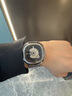 SEVENFRIDAY七個(gè)星期五PE系列簡(jiǎn)約復古方表盤(pán)瑞士機械手表男表女表 鋼帶PE1/01M 曬單實(shí)拍圖