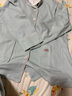 棉花會(huì)月子服春夏款a類(lèi)棉孕婦睡衣產(chǎn)后哺乳喂奶專(zhuān)用家居服套裝 柳青(純棉·加厚款)適穿10-22℃ L【適合體重115斤-145斤】 曬單實(shí)拍圖