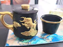 洛湘 十二生肖紫砂杯茶杯男士辦公杯大容量泡茶杯子高端定制商務(wù)送禮 紫砂鎏金辦公杯-生肖牛 曬單實(shí)拍圖