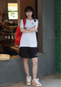 安踏運(yùn)動(dòng)套裝女夏季冰絲速干短袖t恤短褲女士衣服簡(jiǎn)約百搭女裝休閑服 白/黑-套裝 M/170 適合100-120斤 曬單實(shí)拍圖