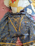 浪莎（LangSha）品牌汗蒸服情侶男女款純棉浴服美容按摩服大碼足療店洗浴桑拿衣服 水草花男    均碼 大碼 曬單實拍圖