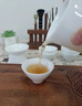 旅序 冰種玉瓷功夫茶具套裝家用2025新款高檔輕奢白瓷泡茶蓋碗茶杯 冰種玉瓷蓋碗套裝（斗笠杯） 曬單實(shí)拍圖