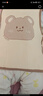 童泰（TONGTAI）嬰兒馬甲春秋寶寶衣服外出兒童上衣坎肩TS41Q095-DS米白100cm 曬單實拍圖