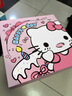 禮美達(dá)七夕女生hellokitty禮物盒生日禮盒空盒子禮品包裝盒大號(hào)紙箱高級(jí) 粉色拉菲草 kitty3號(hào)41*41*31（適合裝鞋盒） 曬單實(shí)拍圖