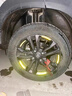 韞舜 汽車(chē)輪胎反光貼 摩托車(chē)電動(dòng)車(chē)自行車(chē)裝飾車(chē)貼反光條貼紙裝飾 黃綠色(20條裝） 9*0.7*0.2cm 曬單實(shí)拍圖