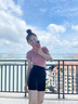 莫代爾安全褲女防走光夏季免穿內(nèi)褲二合一收腹提臀三分瑜伽鯊魚打底短褲 深灰色【收腹提臀 免穿內(nèi)褲】 2XL 適合135-150斤 曬單實拍圖