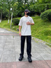 安踏（ANTA）運(yùn)動(dòng)套裝男t恤短袖速干長(zhǎng)褲衛(wèi)褲衣服褲子服飾男士夏季跑步休閑服 純凈白/基礎(chǔ)黑【整套速干】 XL 曬單實(shí)拍圖