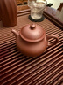 百年利永宜興紫砂壺純?nèi)止ぴV龍血砂潘壺功夫茶具泡茶壺 潘壺-龍血砂 195ml 曬單實(shí)拍圖