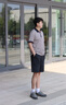 AQUASCUTUM/雅格獅丹2025春夏男士格紋翻領(lǐng)休閑短袖POLO衫 皇家咖 XL 曬單實(shí)拍圖
