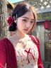 唐思薇櫻桃紅純欲小開衫外套吊帶裙女2025夏季新款修身顯瘦百搭碎花短裙 單吊帶連衣裙 M 建議90-108斤 曬單實拍圖