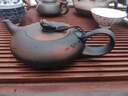 YTYIN建水紫陶茶壺大容量手工雕刻紫砂壺鳳鳴壺功夫茶具中式泡茶壺云南 紫陶金蟾-鳳鳴壺(200ml) 曬單實(shí)拍圖
