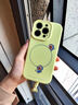 與樂(lè)（yule）MagSafe磁吸適用蘋果16promax手機(jī)軟殼新款液態(tài)硅膠iPhone16情侶帶掛繩相機(jī)按鍵全包防摔套哆啦A夢(mèng) 磁吸【奶黃色】?jī)蓚€(gè)哆啦A夢(mèng) iPhone16ProMax 曬單實(shí)拍圖
