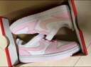 NIKE 耐克男女童休閑板鞋COURT BOROUGH魔術(shù)貼易穿脫兒童運(yùn)動(dòng)童鞋低幫 DV5457-105 31 【建議腳長(zhǎng)19cm】 曬單實(shí)拍圖