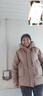 中年媽媽冬裝棉襖加絨外套2024新款中老年人女裝冬季棉衣羽絨棉服 卡其色 3XL (推薦120-135斤）送運(yùn)費(fèi)險(xiǎn) 曬單實(shí)拍圖