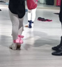 【京東物流?】專業(yè)舞蹈襪女童四季款白色打底褲襪透氣兒童連褲襪 白+白+黑【3條】小腳丫 XL碼建議身高120-140cm 曬單實拍圖