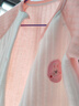 貝瑞加（Babyprints）寶寶連體衣秋冬嬰兒加厚保暖爬服柔軟內(nèi)衣夾棉哈衣舒適 粉兔80 曬單實(shí)拍圖